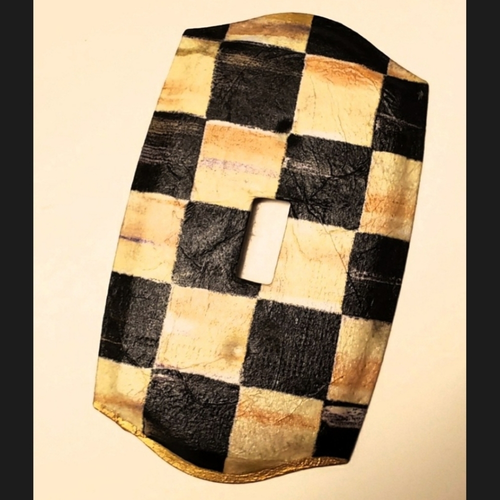 ♥︎ONE TOGGLE♥︎ STEEL Mackenzie Childs Decoupage